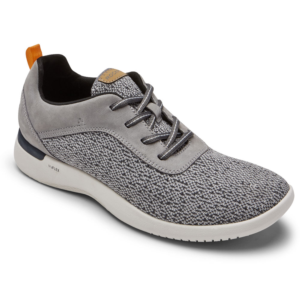 Rockport Joggesko Herre Grå - Truflex Fly Plain Toe - TGDE76231